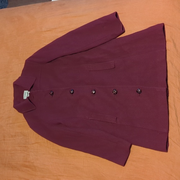 LL Bean Wool Coat - Picture 1 of 4